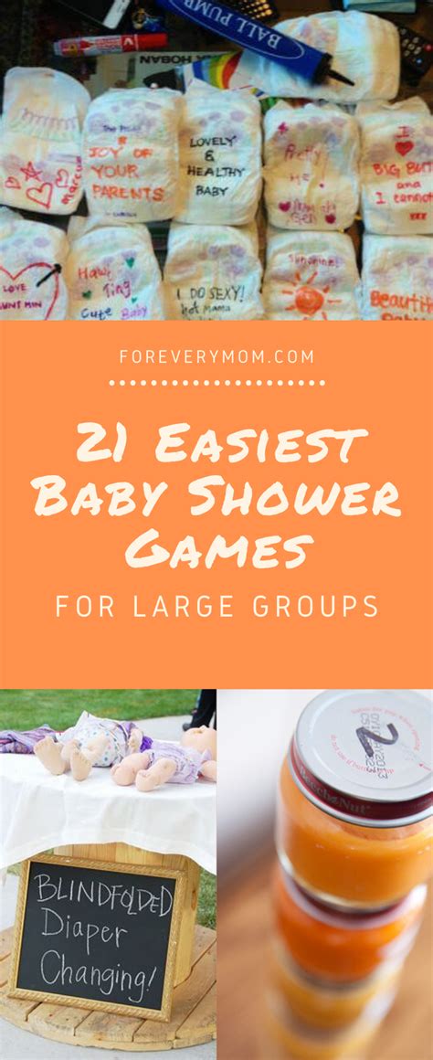 21 Easiest Baby Shower Games for Large Groups .